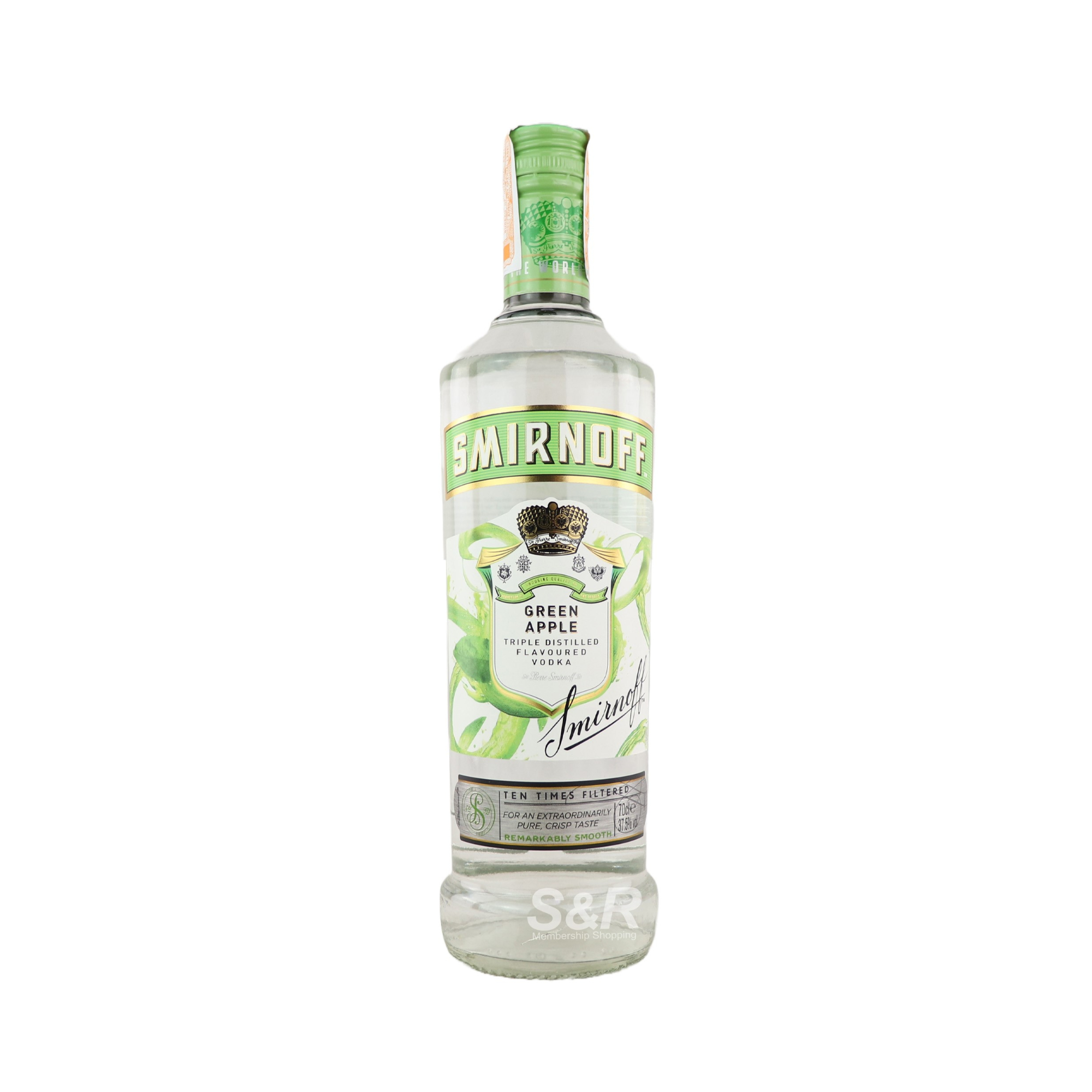Smirnoff Green Apple Vodka 700mL Smirnoff Green Apple Vodka 700mL